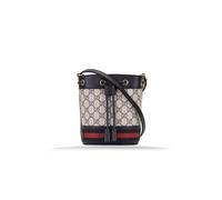 Borsa a Tracolla Donna Gucci ophidia 550620 4076 shoulder bag Grigio chiaro, Blu, Rosso