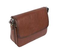 Borsa a tracolla donna KATANA in pelle rif. 82514 taglia media (3 coul.disp.), marrone, Medium