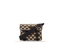 Borsa a Tracolla Donna Prada pattina symbole 2vd034 f0y30 shoulder bag Nero, Corda