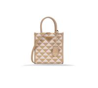 Borsa a Tracolla Donna Prada shopping symbole 1ba355 2fkl shoulder bag Corda, Talco