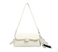 Borsa a tracolla donna versatile, piccola con manico superiore e tracolla | Cartella in PU con chiusura magnetica a patta per uso quotidiano e lavoro