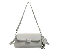 Borsa a tracolla donna versatile, piccola con manico superiore e tracolla | Cartella in PU con chiusura magnetica a patta per uso quotidiano e lavoro