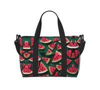 Borsa a tracolla Dream Watermelon stampata, adatta per viaggi d'affari, fitness e viaggi.