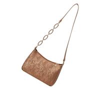 Borsa a tracolla elegante alla moda Borsa a tracolla spaziosa Lavoro interno Borsa per pendolari Borsa resistente all'usura Donne Accessorio Coreano Stili Pu Ascelle Borsa, Marrone, One Size