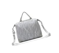 Borsa a tracolla ergonomica per viaggi brevi, spaziosa conservazione interna e design a prova di spruzzi, leggera, adatta al volo, grigio, Bellezza di massa