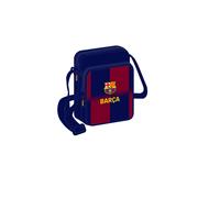 Borsa a Tracolla F.C. Barcelona Azzurro Rosso Granato 16 x 22 x 6 cm
