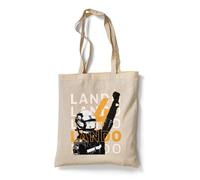 Borsa a Tracolla F1 Lando Norris - Gadget Formula 1, Memorabilia, Merch, Racing Pilota - Beige
