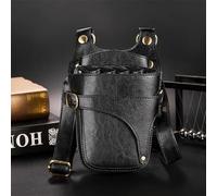 Borsa a tracolla for animali domestici, custodia for forbici da parrucchiere, for attrezzi for parrucchieri(Noir)