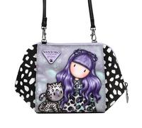 SAFTA 1098GJ05, Borsa a Tracolla Gorjuss Smitten Kitten Unisex-Bambini e Ragazzi, Multicolore, M