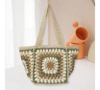 Borsa a tracolla grande capiente, casual ed elegante, con lavorazione