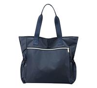Borsa a tracolla grande in nylon leggero con grafica e borsa da lavoro da viaggio, BU1., Taglia unica