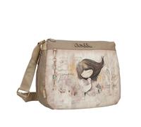 Anekke Tracolla grande Memories - Stile versatile con tasca posteriore, interno foderato e manico regolabile, dimensioni: 33 x 26 x 13 cm, Vari
