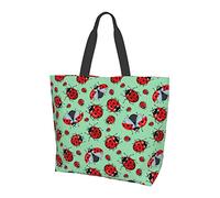 Borsa a tracolla grande per donna con fiori tropicali e pietra zen, borsa tote impermeabile riutilizzabile Borsa per la spesa ecologica per la spiaggia da lavoro