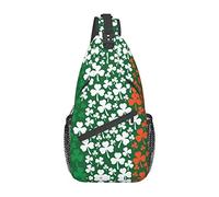 Borsa a tracolla Happy St Patrick's Day, borsa a tracolla casual a tracolla da escursionismo Daypack zaino a tracolla a tracolla zaino da viaggio per uomo donna
