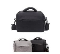 Borsa a tracolla impermeabile per fotocamera Fujifilm X-T30 con obiettivo Fujifilm XC 15-45mm f/3.5-5.6 OIS PZ, Nero , Borsa a tracolla da viaggio