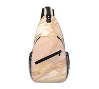 Borsa a tracolla in marmo oro rosa borsa a tracolla tracolla tracolla marsupio marsupio uomo donna