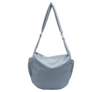 Borsa a tracolla in nylon impermeabile con interni spaziosi borse a tracolla casual per uso quotidiano e shopping borsa a tracolla per il tempo libero, Blu, One Size