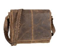 Borsa a tracolla in pelle A4 "Vintage" 1631-25