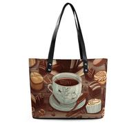 Borsa a tracolla in pelle con tracolla in zucchero e cioccolato, borsa da donna alla moda per tutti i giorni e per i viaggi