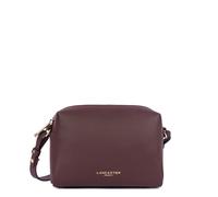 Borsa a tracolla in pelle con zip, DONNA CUBE Rosso TU