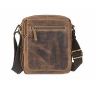 Borsa a tracolla in pelle GreenBurry M - Travel VI Vintage 1554-25