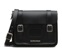 Borsa a tracolla in pelle liscia Nero TU