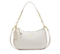 Borsa a tracolla in pelle PU, borsa da ascella alla moda per lavoro, shopping, viaggi, quotidianità, da donna-Beige