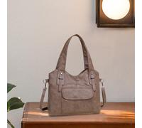 Borsa a tracolla in pelle PU, elegante borsa tote da donna per il lavoro