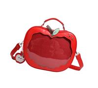 Borsa A Tracolla In Pelle PU Zaino Adorabile Itabag Stili Preppy Messaggeri A Spalla Per Display A Spillo Forma Mele Itabag Zaino Borsa A Tracolla Stili Preppy Spalla