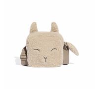Borsa a tracolla in pile Beige TU