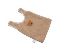 Borsa a Tracolla in Pile, Modello di Orso di Cartone Animato Delicato Sulla Pelle Borsa in Pile di Grande capacità Manico di Larghezza Moderata Presa Comoda per l'uso Quotidiano (Cachi)