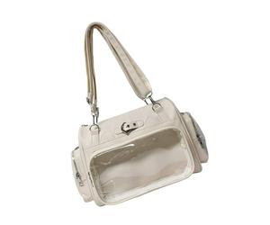 Borsa a Tracolla in PU Stile Scuola Giapponese Per Fan Degli Anime Con Tasche Multiple Borse a Tracolla Zaino Alla Per Studenti Borsa a Tracolla Stile College Alla