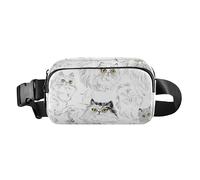 Borsa a tracolla in stile art con frutta di rapa rosa acceso, elegante, per donne e uomini, impermeabile, con cinghia regolabile, per viaggi, vacanze, corsa, 02, 1 Size