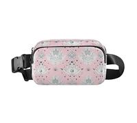 Borsa a tracolla in stile boho misterioso, alla moda, per donne e uomini, impermeabile, con cinghia regolabile, per viaggi, palestra, lavoro