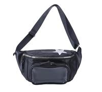 Borsa a tracolla in stile giapponese per ragazze e donne belle borse Itabag borse e borse trasparente borsa da petto alla moda, Nero