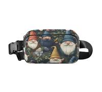 Borsa a tracolla in stile kawaii con gnomi A River per donne e uomini, mini marsupio con tracolla regolabile per lo shopping, lo sport, il lavoro