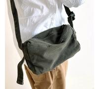 Borsa a tracolla in tela alla moda, portatile e pieghevole con chiusura a cerniera, perfetta per gli spostamenti quotidiani delle donne, scuola, lo shopping e le gite informali, tasca frontale per pic