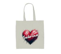 Borsa A Tracolla In Tela Con Cuore D'Amore - Fan Di Canto E Cantante