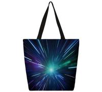 Borsa a tracolla in tela con spada leggera, borsa per la spesa, borsa a tracolla per la scuola, borsa alla moda da