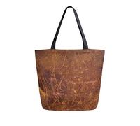 Borsa a tracolla in tela di tela vintage grunge vecchia borsa a tracolla per lo shopping Borsa da viaggio Borse per la spesa riutilizzabili
