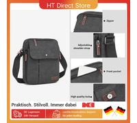 Borsa a tracolla in tela KONO Retro Multi-mesh Design da DONNA e da uomo Pratica borsa da lavoro e shopping