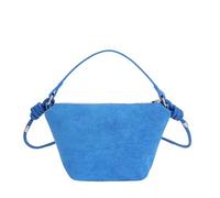 Borsa a tracolla in velluto con tracolla, borsa a tracolla per gnocchi, pochette per donne e ragazze, in viaggio, Blu, 200*110*50/7.87*4.33*1.97inch