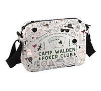 Borsa a tracolla ispirata al film classico di Hallie & Parker, regalo per fan del film Camp Walden Poker Club, Club di Poker Hkb Eu, 8.27 Inches × 5.91 Inches × 0.79 Inches