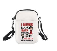 Borsa a tracolla ispirata al film dei cartoni animati I Never Look Back Darling It Distracts From The Now Cartoon Movies Borsa a tracolla regalo