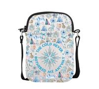 Borsa a tracolla ispirata al film delle fiabe, con scritta "The Cold Never Bother Me Anyway", Bother Me Cb Regno Unito, 0