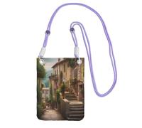 Borsa a tracolla italiana toscana per telefono da donna uomo impermeabile mini borsa per cellulare portafoglio piccola borsa a tracolla con tracolla regolabile da viaggio per telefono cellulare da