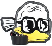 Borsa A Tracolla Karl Lagerfeld Kl X Disney Paperino In Bianco E Nero