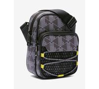 Borsa a tracolla Lacoste Small The Blend Shoulder grigio bianco nero