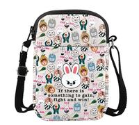 Borsa a tracolla Lee Rabbit della band coreana Lee Fans Regali If There Is Something To Gain Fight And Win Borsa a tracolla, Combatti e vinci Cb3, 111