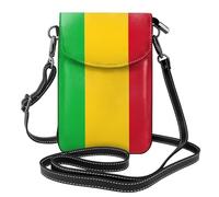 Borsa a tracolla leggera con bandiera del Mali multi tasca con chiusura magnetica adatta per viaggi e uso quotidiano